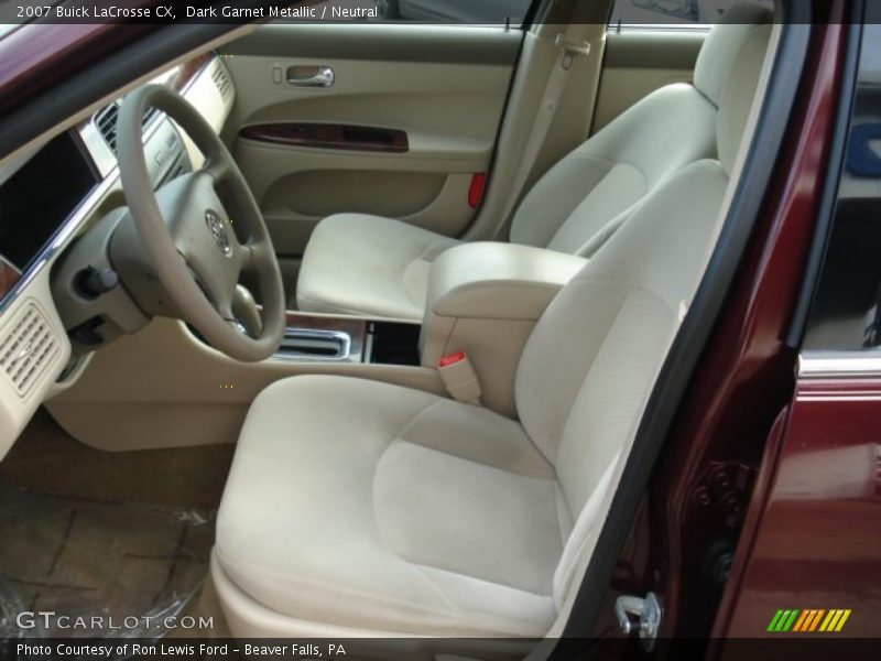  2007 LaCrosse CX Neutral Interior