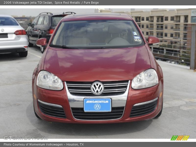 Spice Red Metallic / Pure Beige 2006 Volkswagen Jetta TDI Sedan