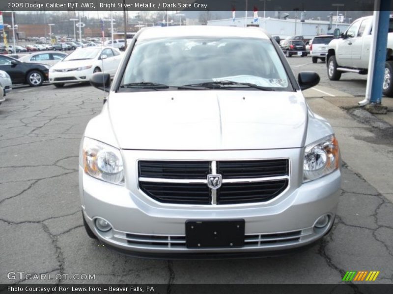 Bright Silver Metallic / Dark Slate Gray 2008 Dodge Caliber R/T AWD