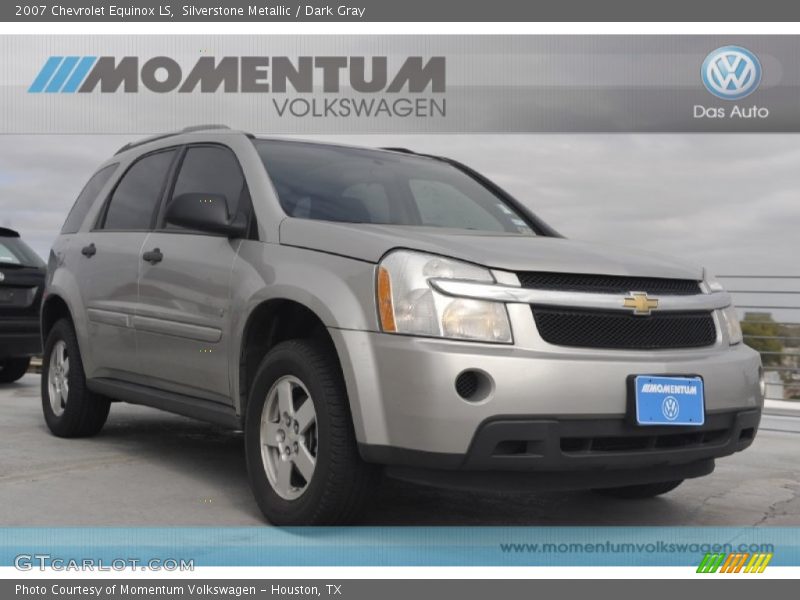 Silverstone Metallic / Dark Gray 2007 Chevrolet Equinox LS