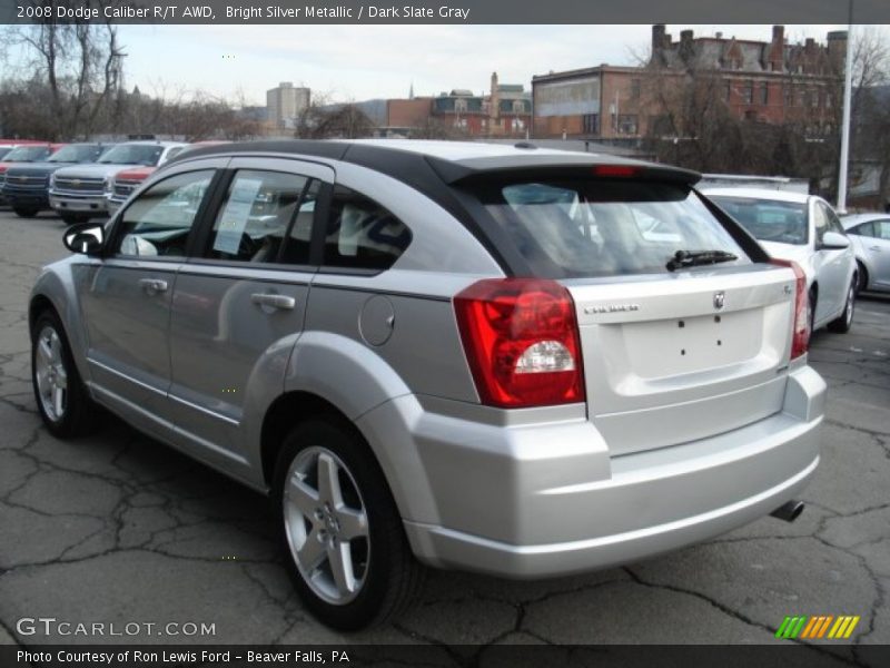 Bright Silver Metallic / Dark Slate Gray 2008 Dodge Caliber R/T AWD