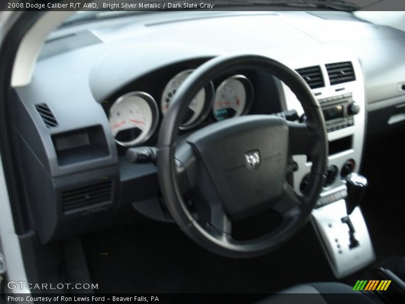 Bright Silver Metallic / Dark Slate Gray 2008 Dodge Caliber R/T AWD