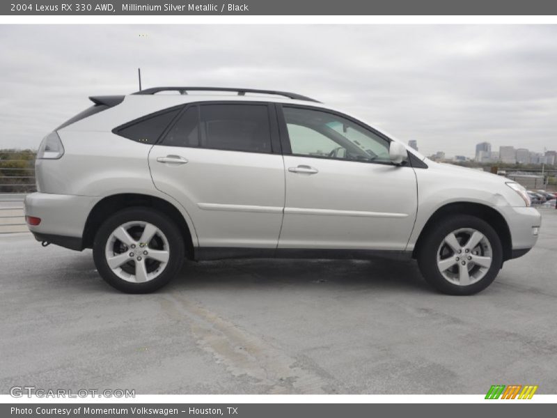 Millinnium Silver Metallic / Black 2004 Lexus RX 330 AWD
