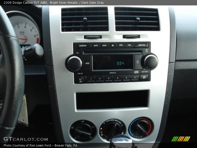 Bright Silver Metallic / Dark Slate Gray 2008 Dodge Caliber R/T AWD