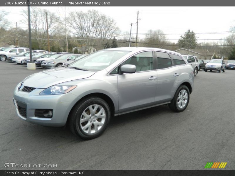 True Silver Metallic / Sand 2007 Mazda CX-7 Grand Touring