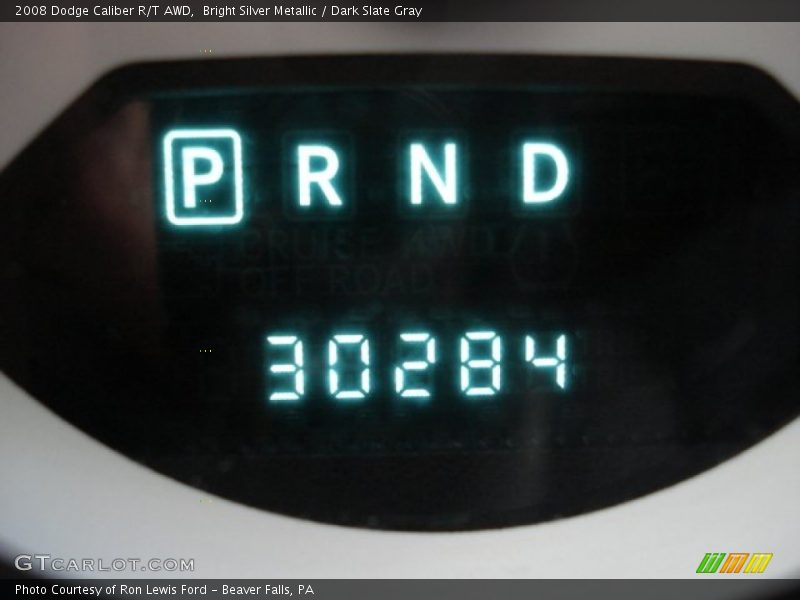 Bright Silver Metallic / Dark Slate Gray 2008 Dodge Caliber R/T AWD