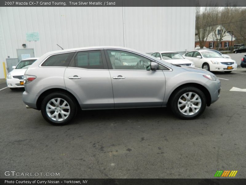 True Silver Metallic / Sand 2007 Mazda CX-7 Grand Touring