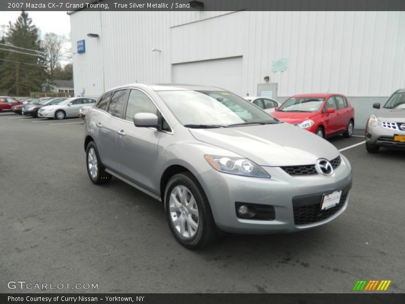 True Silver Metallic / Sand 2007 Mazda CX-7 Grand Touring