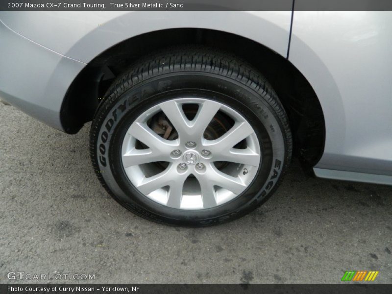 True Silver Metallic / Sand 2007 Mazda CX-7 Grand Touring