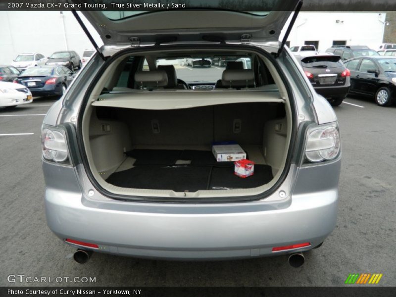 True Silver Metallic / Sand 2007 Mazda CX-7 Grand Touring