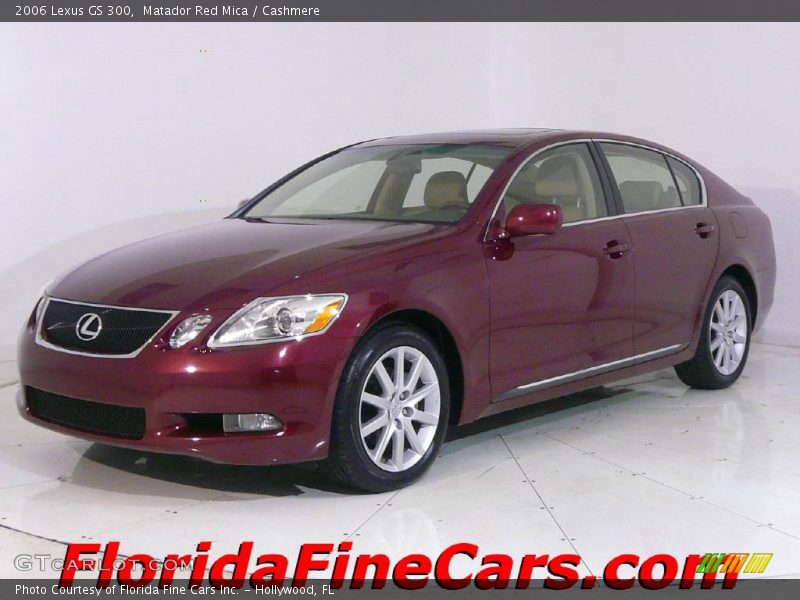 Matador Red Mica / Cashmere 2006 Lexus GS 300