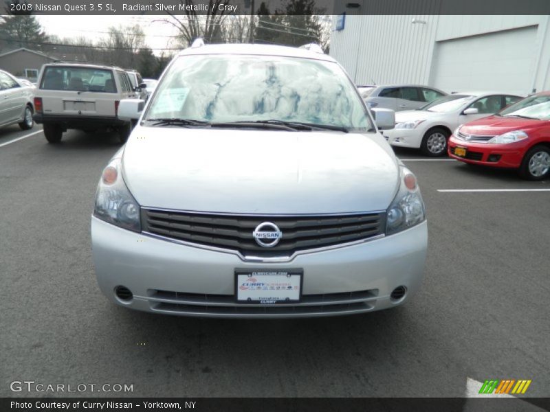 Radiant Silver Metallic / Gray 2008 Nissan Quest 3.5 SL
