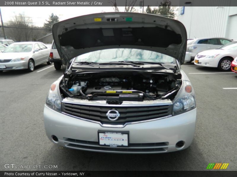 Radiant Silver Metallic / Gray 2008 Nissan Quest 3.5 SL