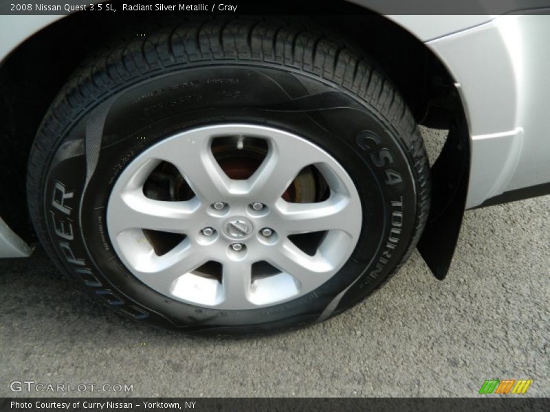 Radiant Silver Metallic / Gray 2008 Nissan Quest 3.5 SL