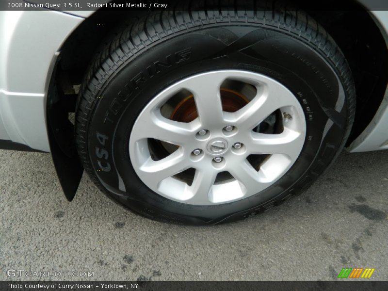 Radiant Silver Metallic / Gray 2008 Nissan Quest 3.5 SL