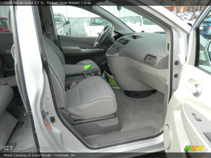 Radiant Silver Metallic / Gray 2008 Nissan Quest 3.5 SL