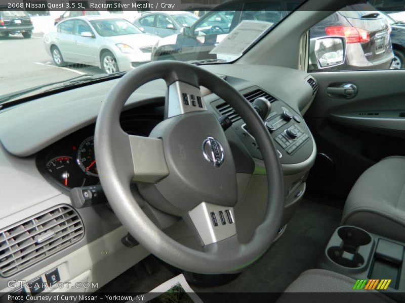 Radiant Silver Metallic / Gray 2008 Nissan Quest 3.5 SL