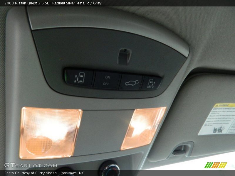 Radiant Silver Metallic / Gray 2008 Nissan Quest 3.5 SL