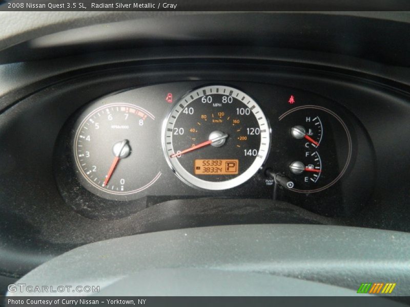  2008 Quest 3.5 SL 3.5 SL Gauges