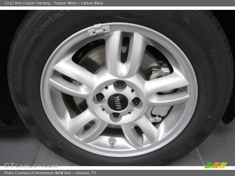 Pepper White / Carbon Black 2012 Mini Cooper Hardtop
