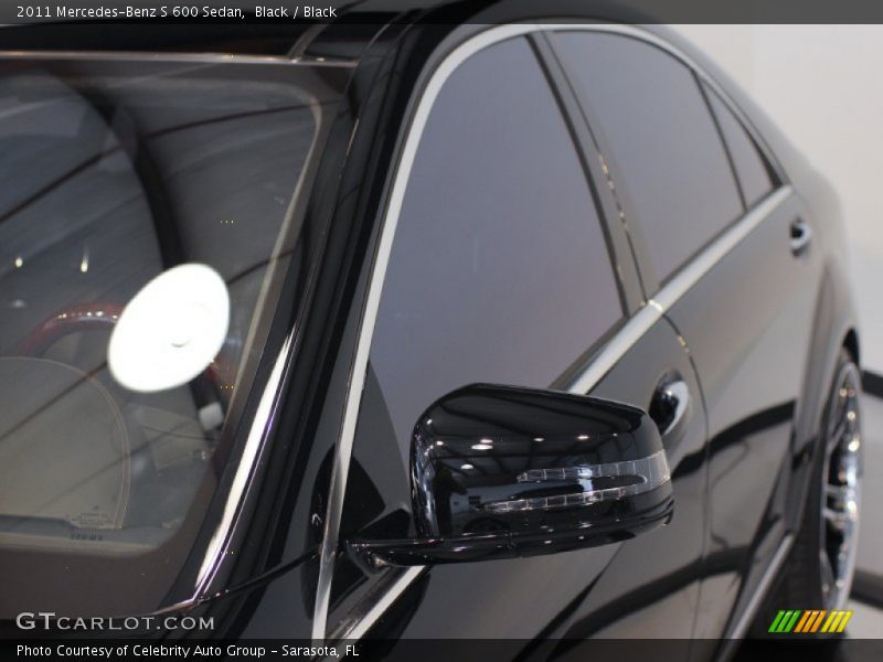 Black / Black 2011 Mercedes-Benz S 600 Sedan