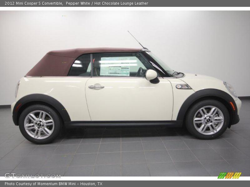  2012 Cooper S Convertible Pepper White