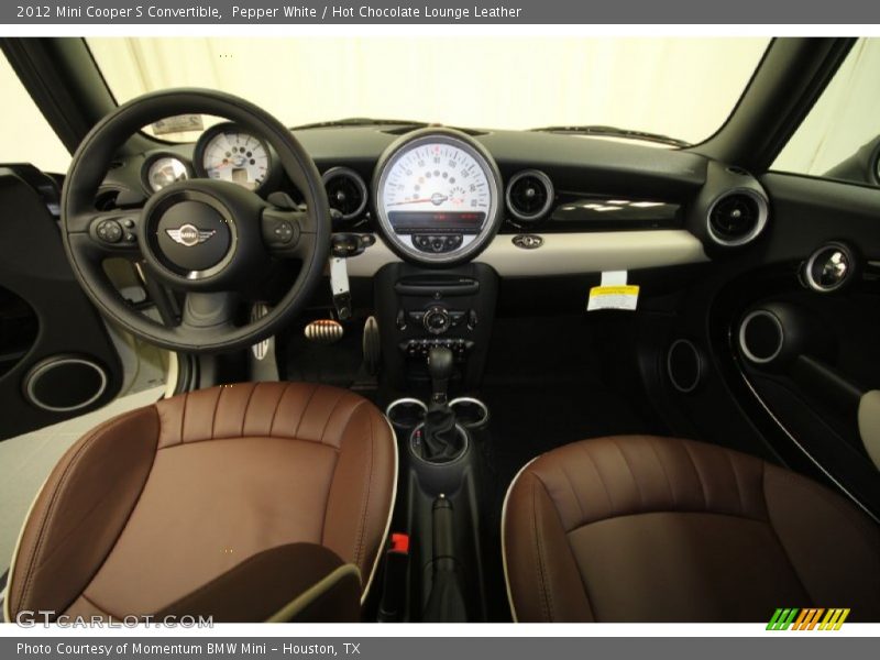 Dashboard of 2012 Cooper S Convertible