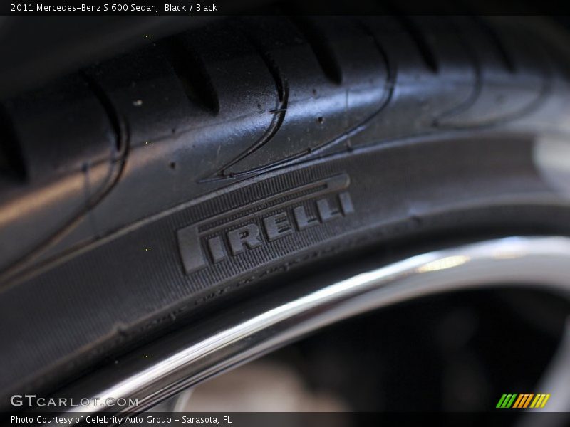 Black / Black 2011 Mercedes-Benz S 600 Sedan