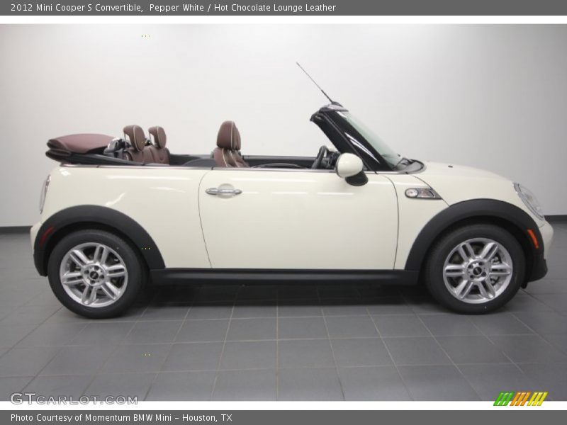  2012 Cooper S Convertible Pepper White