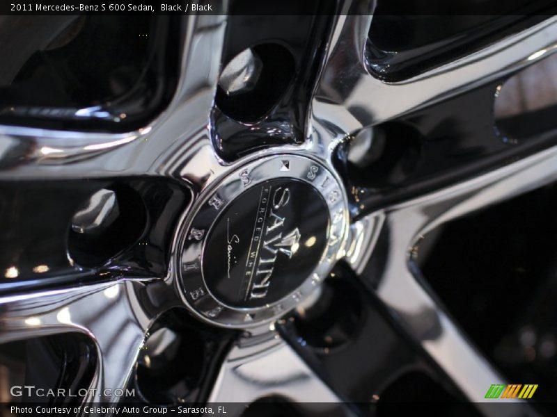Black / Black 2011 Mercedes-Benz S 600 Sedan