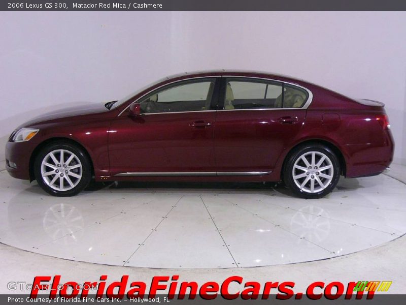 Matador Red Mica / Cashmere 2006 Lexus GS 300