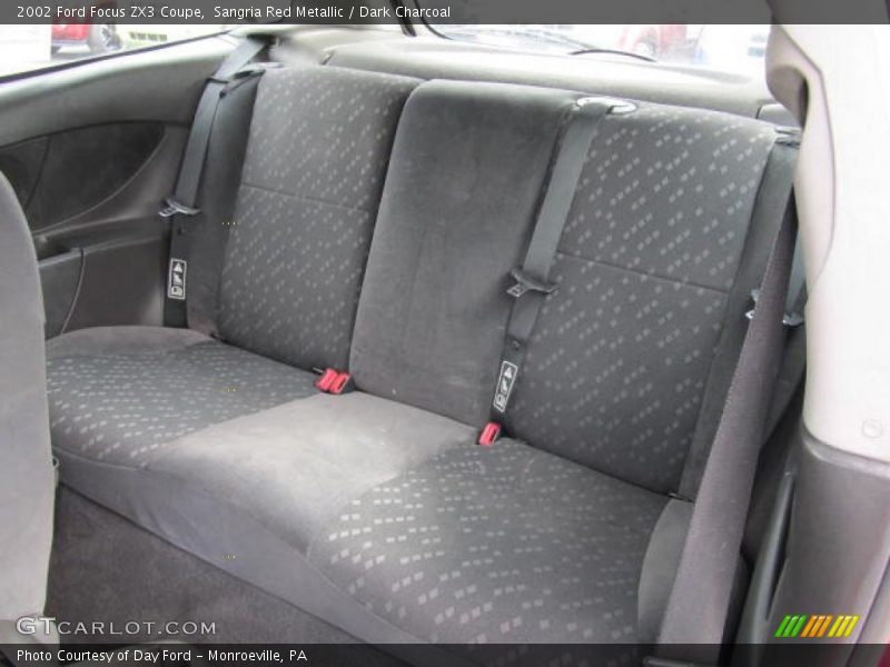Sangria Red Metallic / Dark Charcoal 2002 Ford Focus ZX3 Coupe