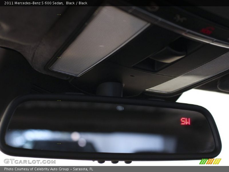 Black / Black 2011 Mercedes-Benz S 600 Sedan