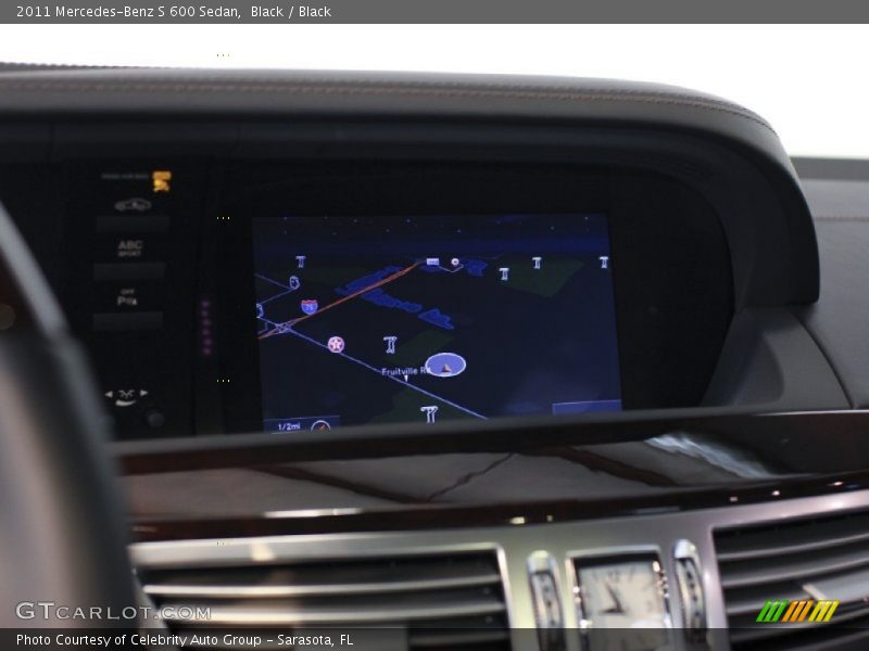 Black / Black 2011 Mercedes-Benz S 600 Sedan