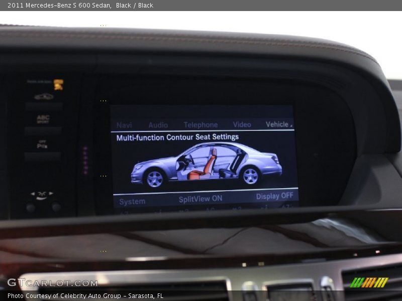 Black / Black 2011 Mercedes-Benz S 600 Sedan