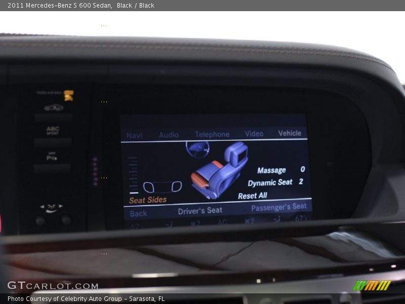 Black / Black 2011 Mercedes-Benz S 600 Sedan