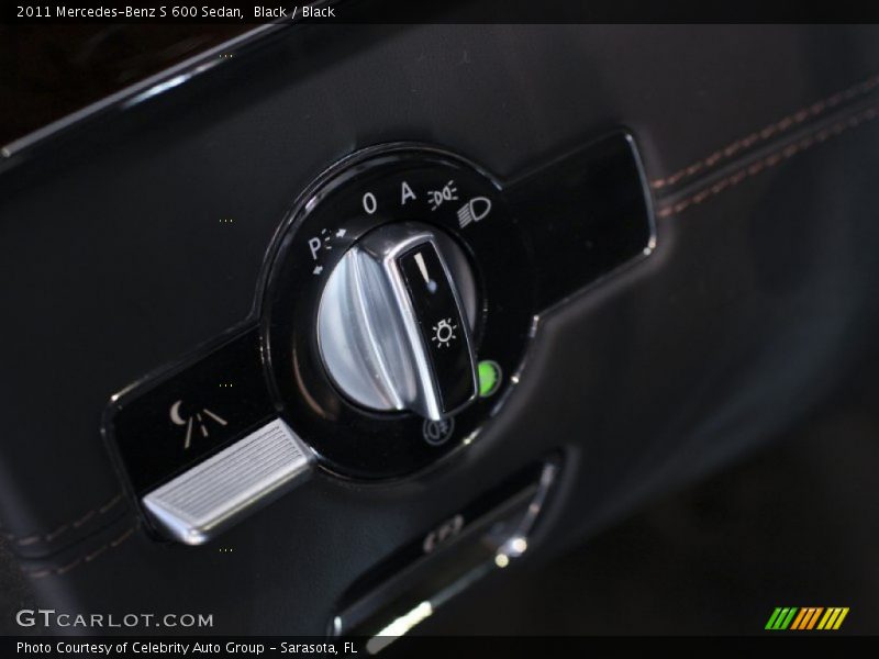 Controls of 2011 S 600 Sedan