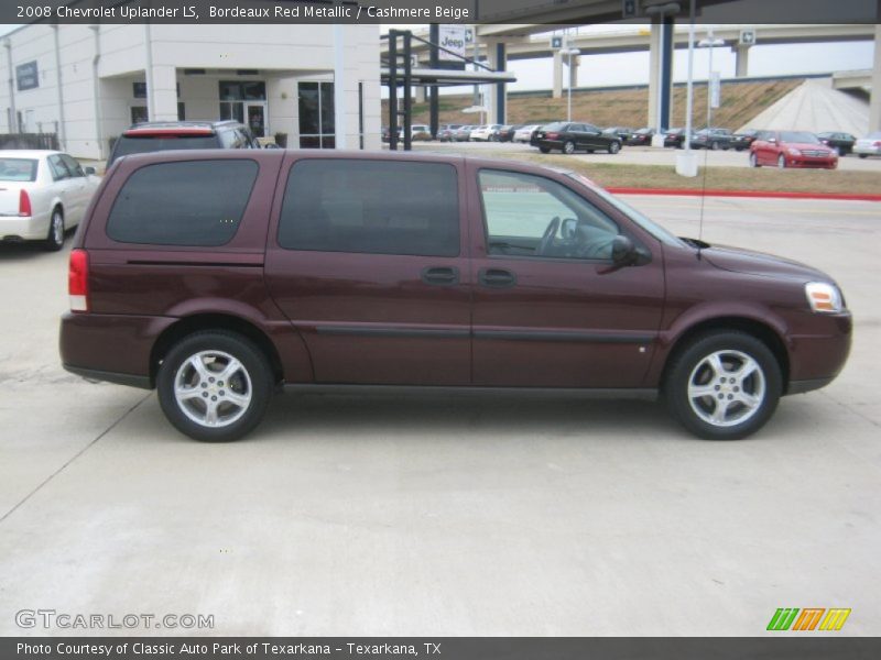 Bordeaux Red Metallic / Cashmere Beige 2008 Chevrolet Uplander LS