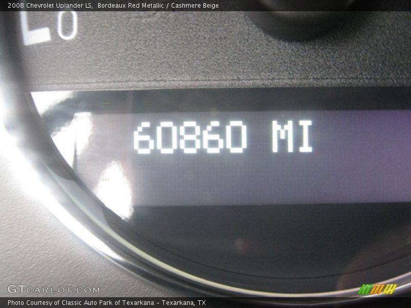 Bordeaux Red Metallic / Cashmere Beige 2008 Chevrolet Uplander LS