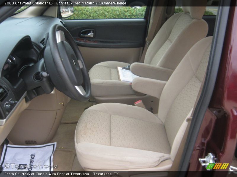 Bordeaux Red Metallic / Cashmere Beige 2008 Chevrolet Uplander LS