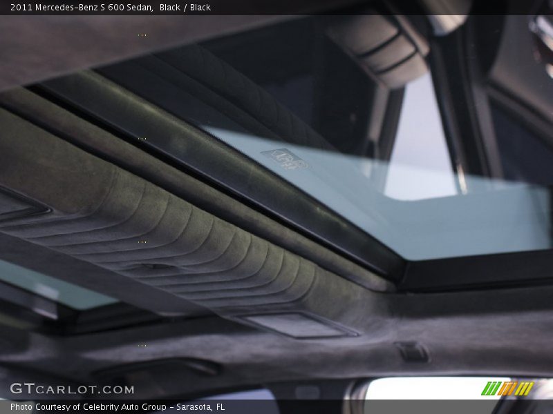 Black / Black 2011 Mercedes-Benz S 600 Sedan