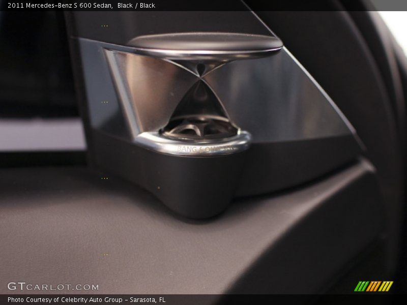 Black / Black 2011 Mercedes-Benz S 600 Sedan