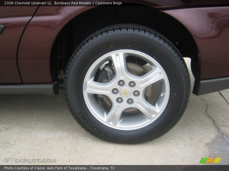 Bordeaux Red Metallic / Cashmere Beige 2008 Chevrolet Uplander LS