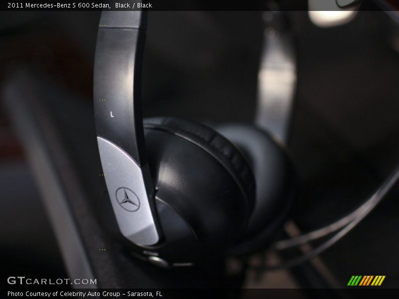 Black / Black 2011 Mercedes-Benz S 600 Sedan
