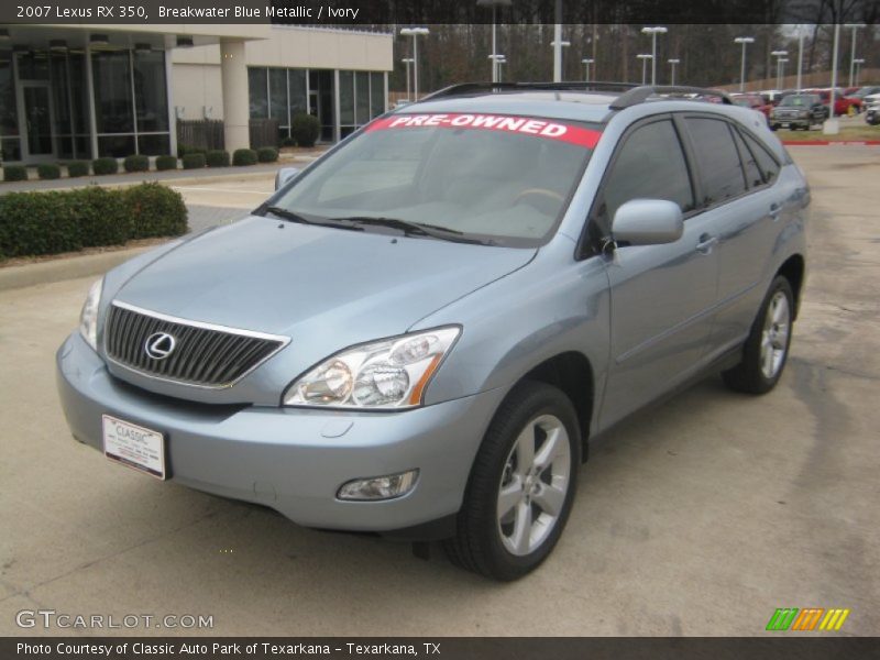 Breakwater Blue Metallic / Ivory 2007 Lexus RX 350
