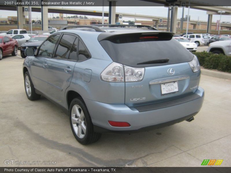 Breakwater Blue Metallic / Ivory 2007 Lexus RX 350