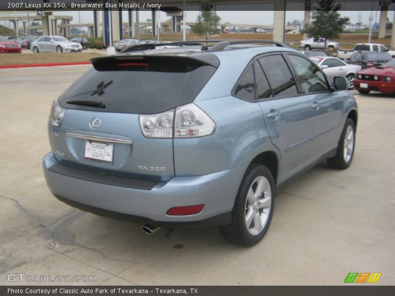 Breakwater Blue Metallic / Ivory 2007 Lexus RX 350