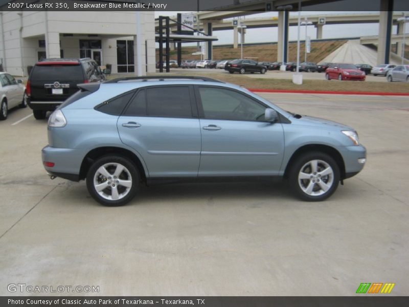 Breakwater Blue Metallic / Ivory 2007 Lexus RX 350