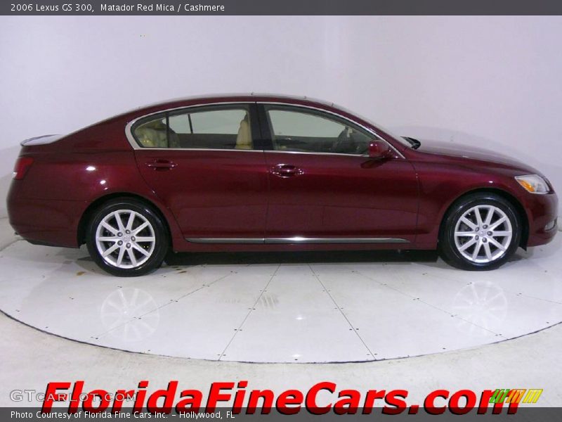 Matador Red Mica / Cashmere 2006 Lexus GS 300