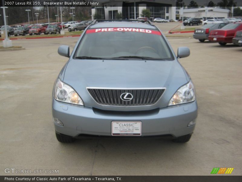 Breakwater Blue Metallic / Ivory 2007 Lexus RX 350